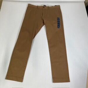 J.Crew Slim Flex Khaki Pants‎ Men's Casual Chinos Comfort Stretch W34 L32